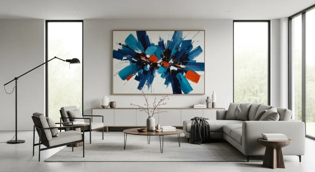 Art-Focused Parlor Design