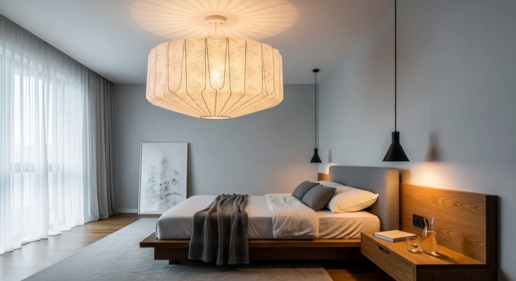 Flexible reading lamp providing focused lighting for nighttime reading