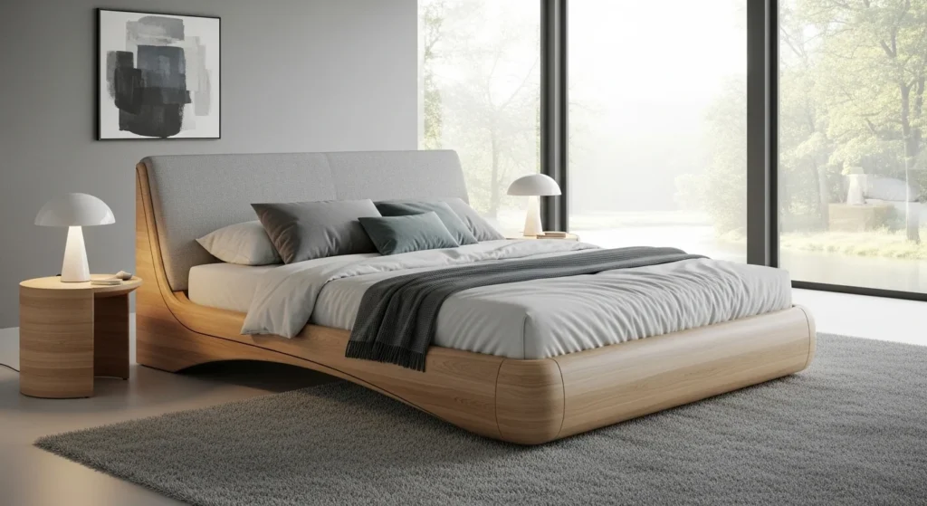 Curved Base Bed Design