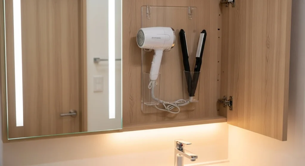 bamboo bathroom organizers creating natural modern storage aesthetic