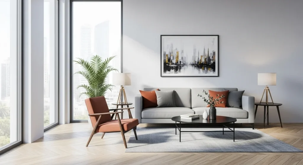 Timeless modern minimal sofa suitable for 2026 homes