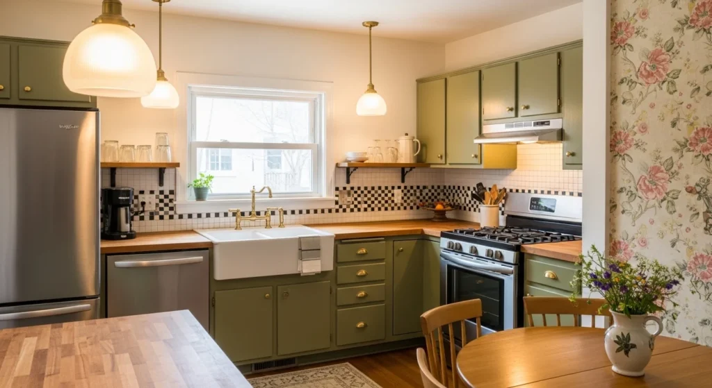 Vintage kitchen design ideas with modern 2026 charm and timeless elegance