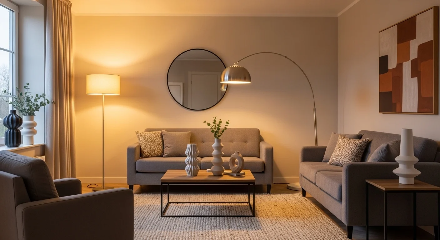 Modern living room floor lamp ideas for 2026 with stylish and ambient lighting designs