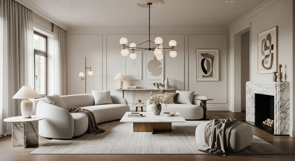 Luxury living room design ideas for elegant 2026 homes with modern and timeless style