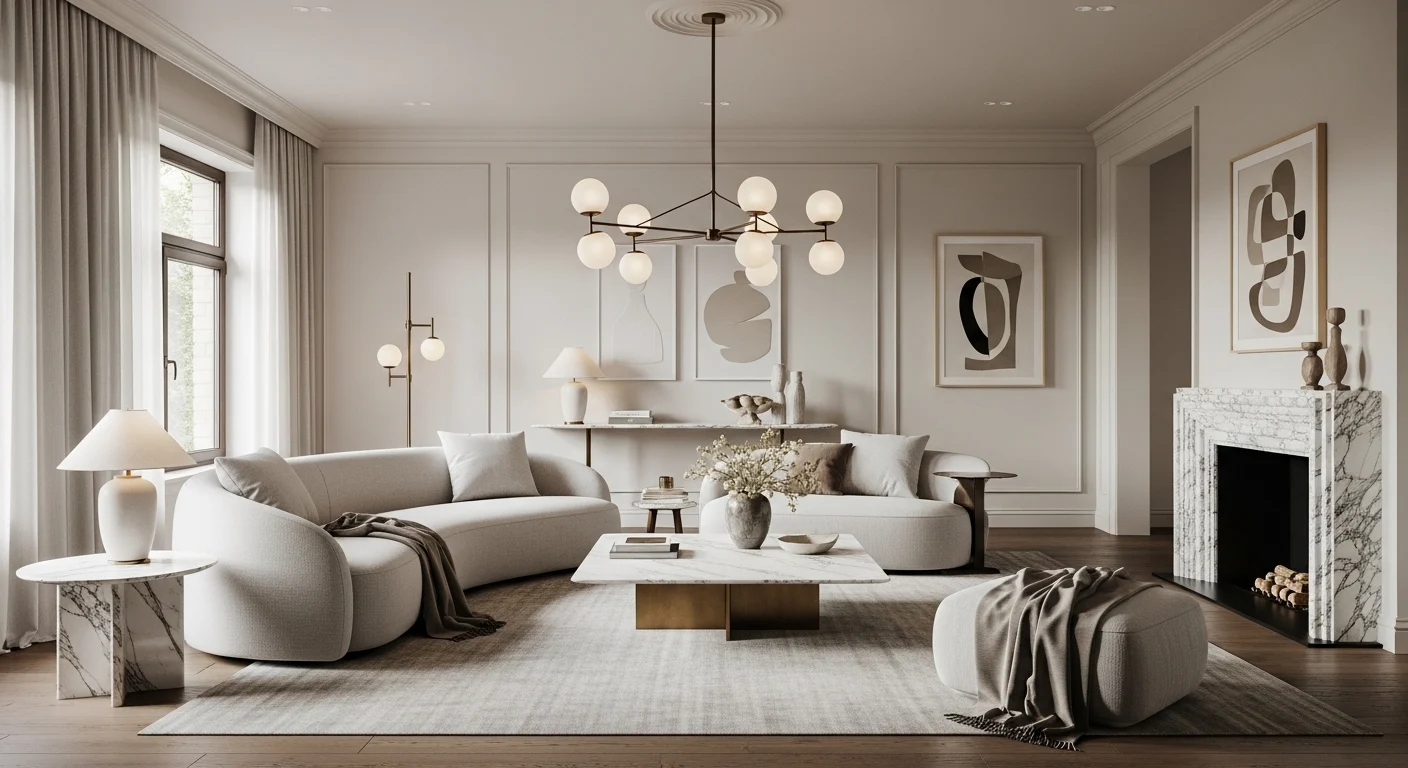 Luxury living room design ideas for elegant 2026 homes with modern and timeless style