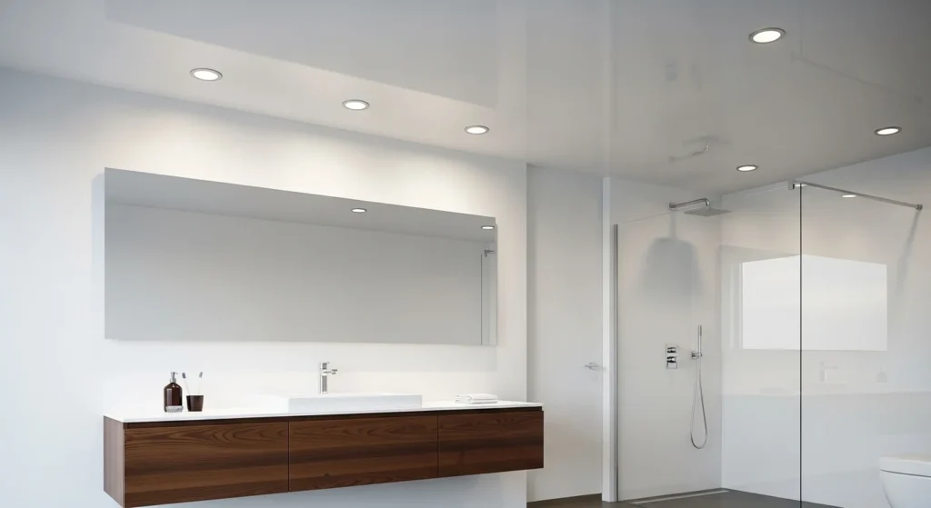Recessed Ceiling Bathroom Lights