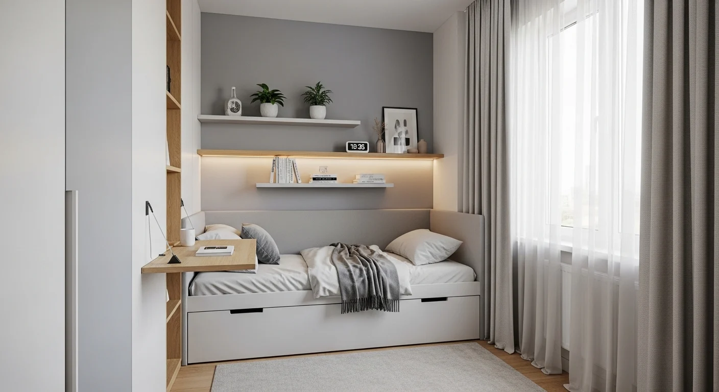 24 Tiny Bedroom Design Ideas That Work in 2026