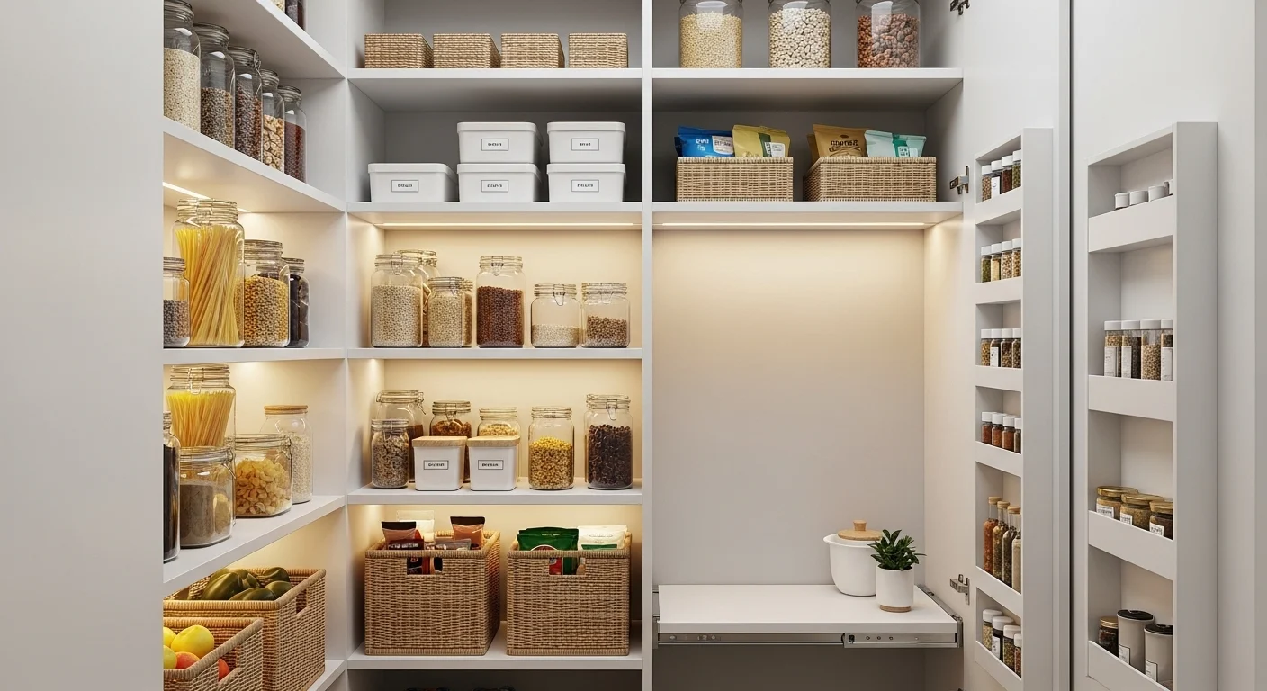 25 Tiny Pantry Design Ideas for Small Homes 2026
