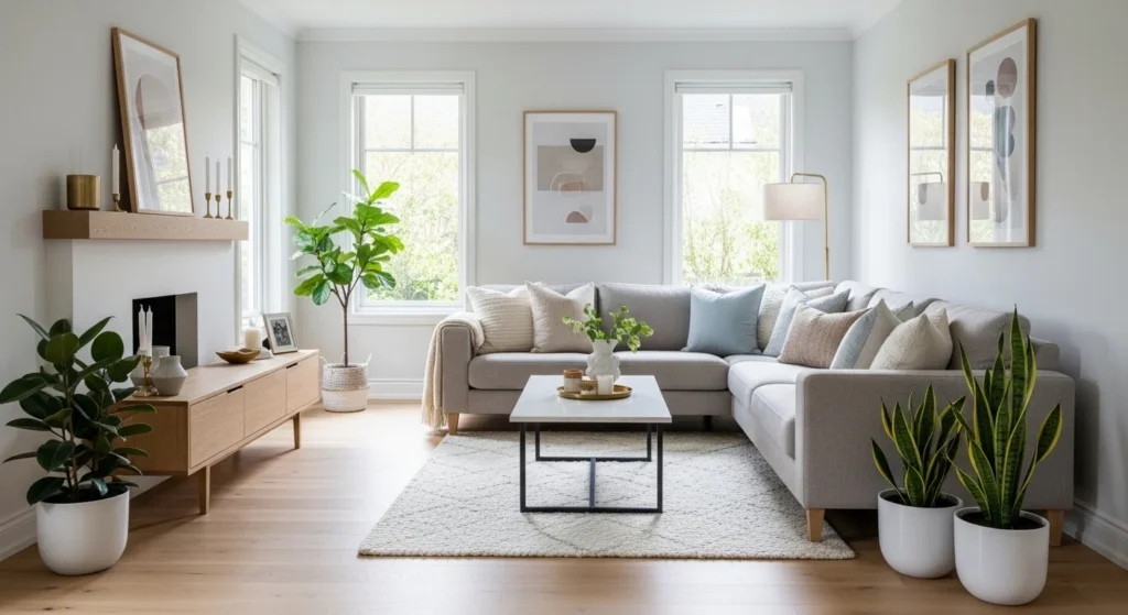 Scandinavian Family Room Style
