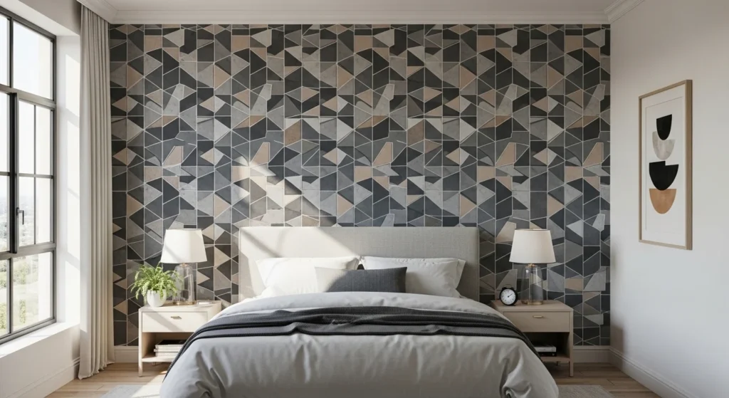 Wallpaper Feature Wall Bedroom Ideas