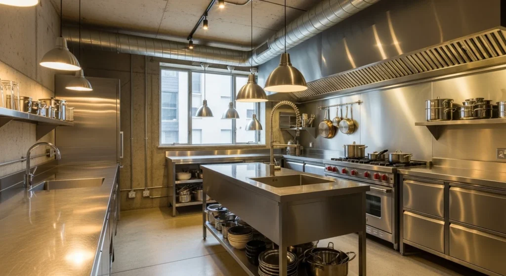 Industrial Kitchen Style Modern Urban Look