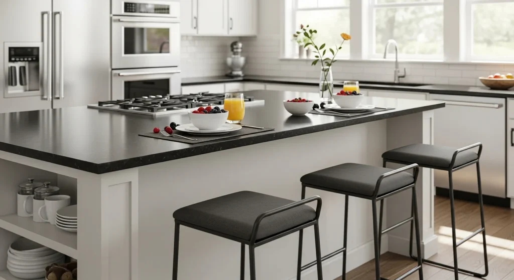 Kitchen Breakfast Bar Modern Seating Idea