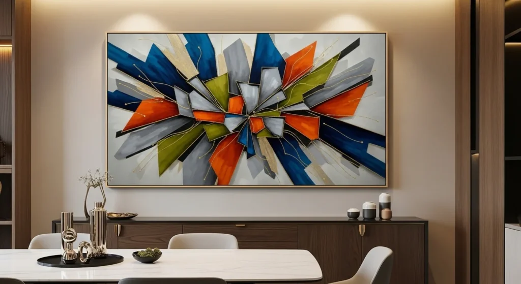 Dining Room Wall Art Modern Style