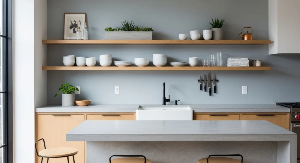 Open Shelving Kitchen Aesthetic Ideas