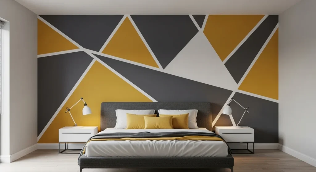 Statement Bedroom Wall Bold Modern Design