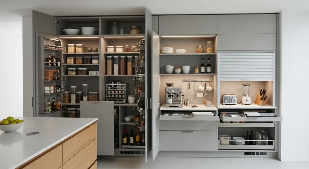 Multi Functional Kitchen Cabinets Smart Storage Ideas
