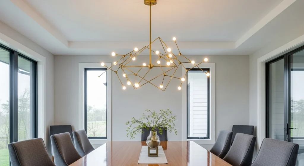 Dining Room Statement Lighting Modern Chandelier