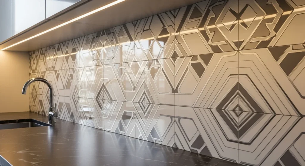 Kitchen Backsplash Statement Design Ideas