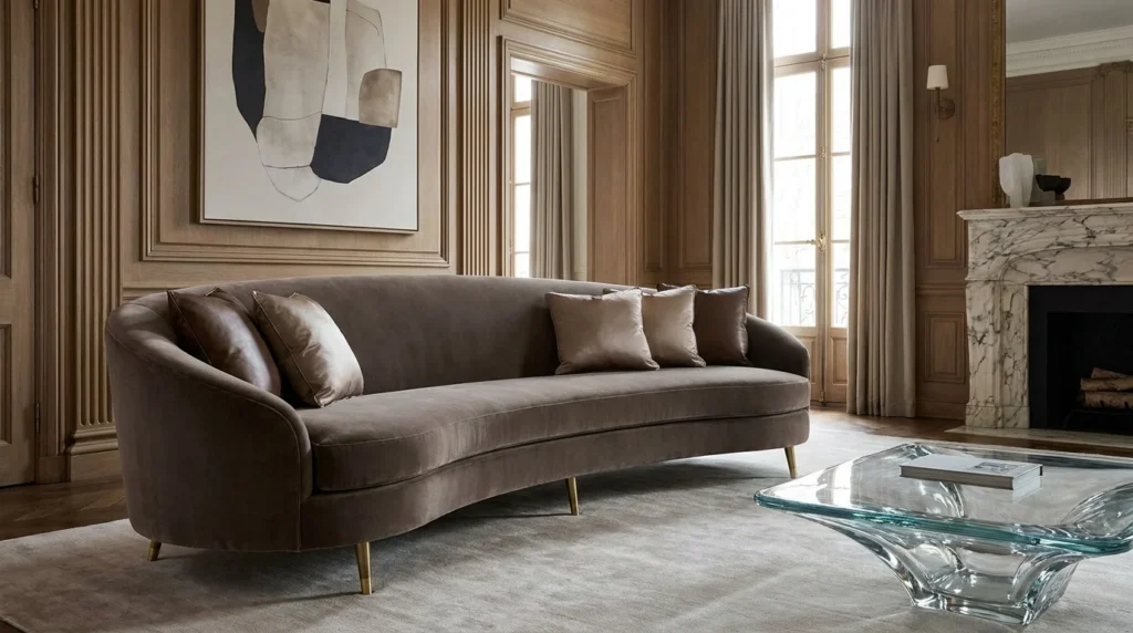 modern classic luxury sofa elegant timeless interior design