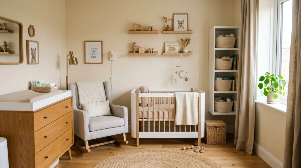 Small Nursery Ideas: How to Fit Everything You Need Into a Tiny Room