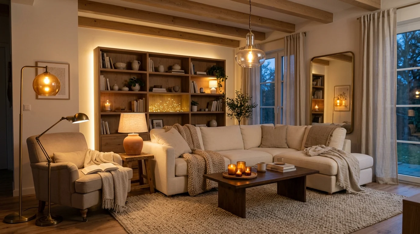 19 Living Room Lighting Ideas That Change the Whole Mood