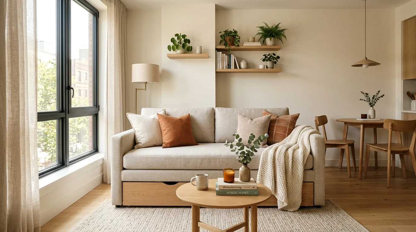 14 Couch Bed Sofa Ideas for Small Spaces That Need to Multitask