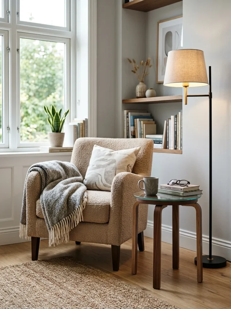 IKEA FROSTA stool converted into a stylish side table.