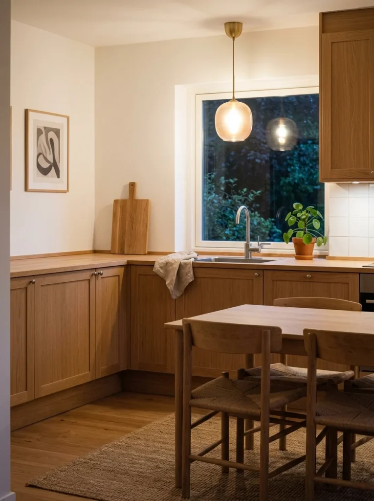 Clean and organized Scandinavian kitchen after a simple weekly reset. Final WordPress SEO Setup