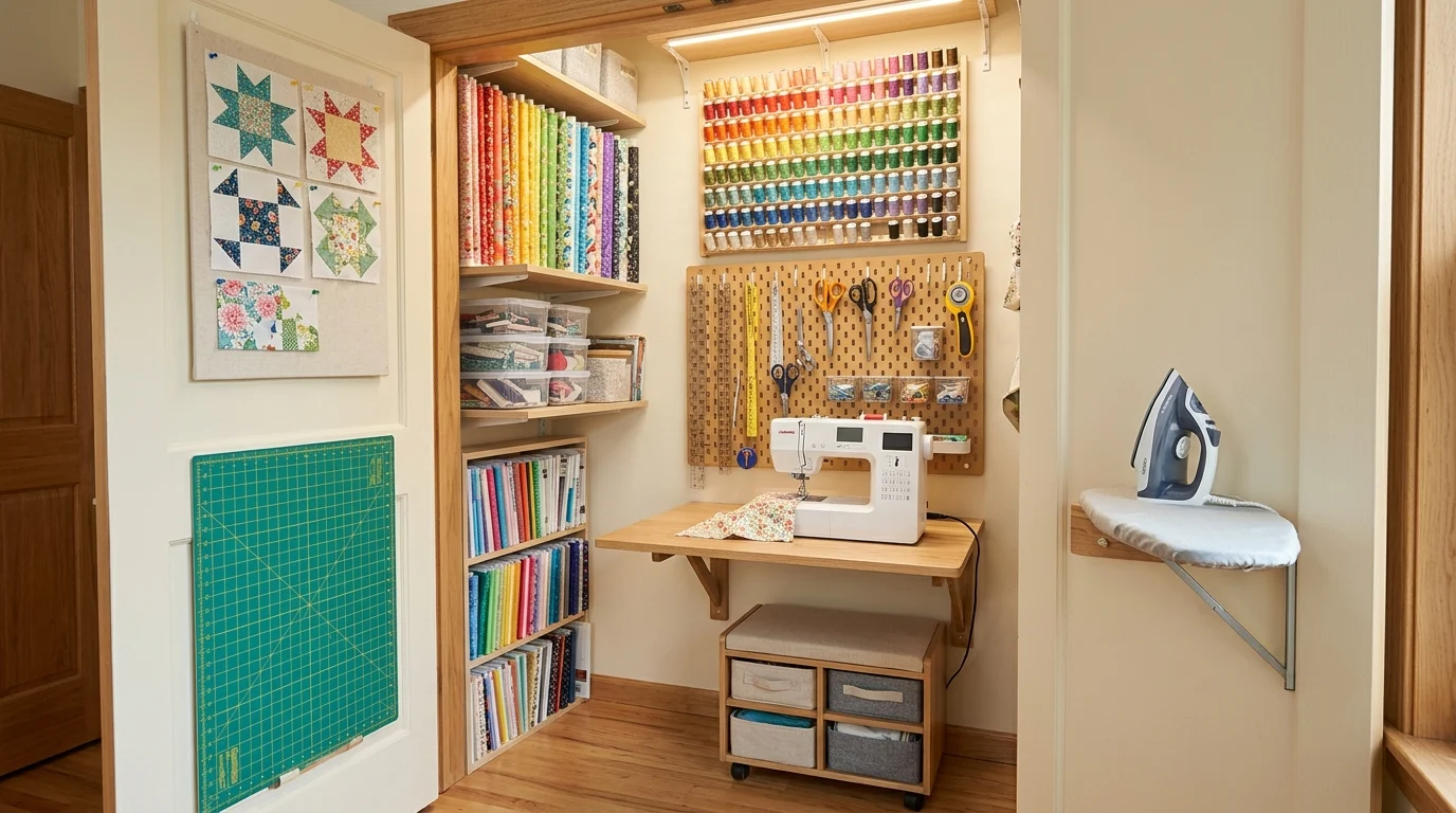 Small Sewing Room Ideas to Make the Most of Your Space