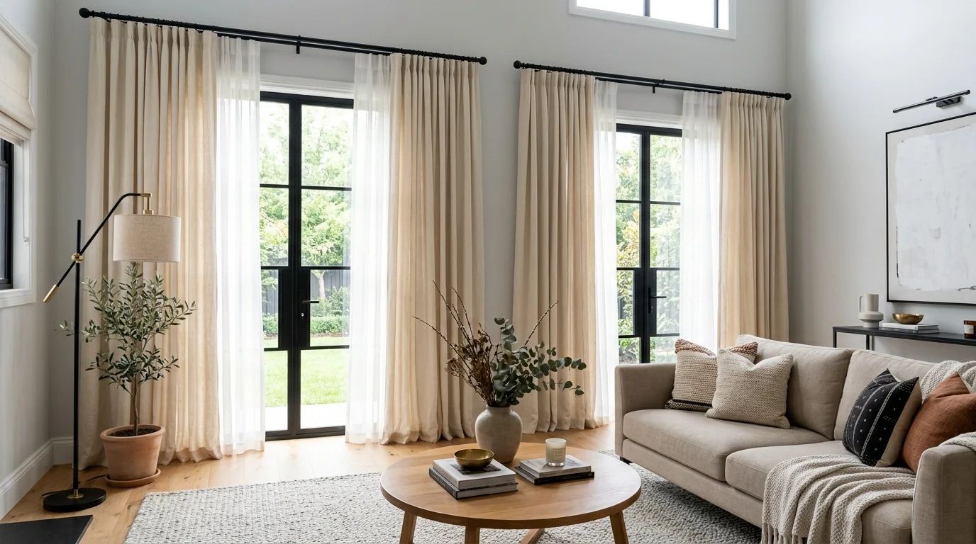 18 Living Room Curtain Ideas for a Cozy, Stylish Home