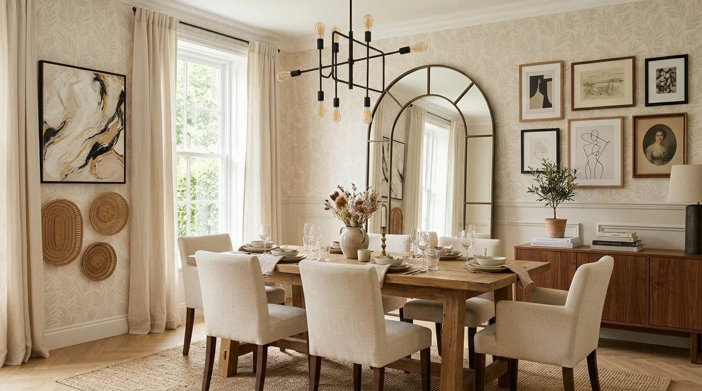 18 Creative Dining Room Wall Decor Ideas for Every Style