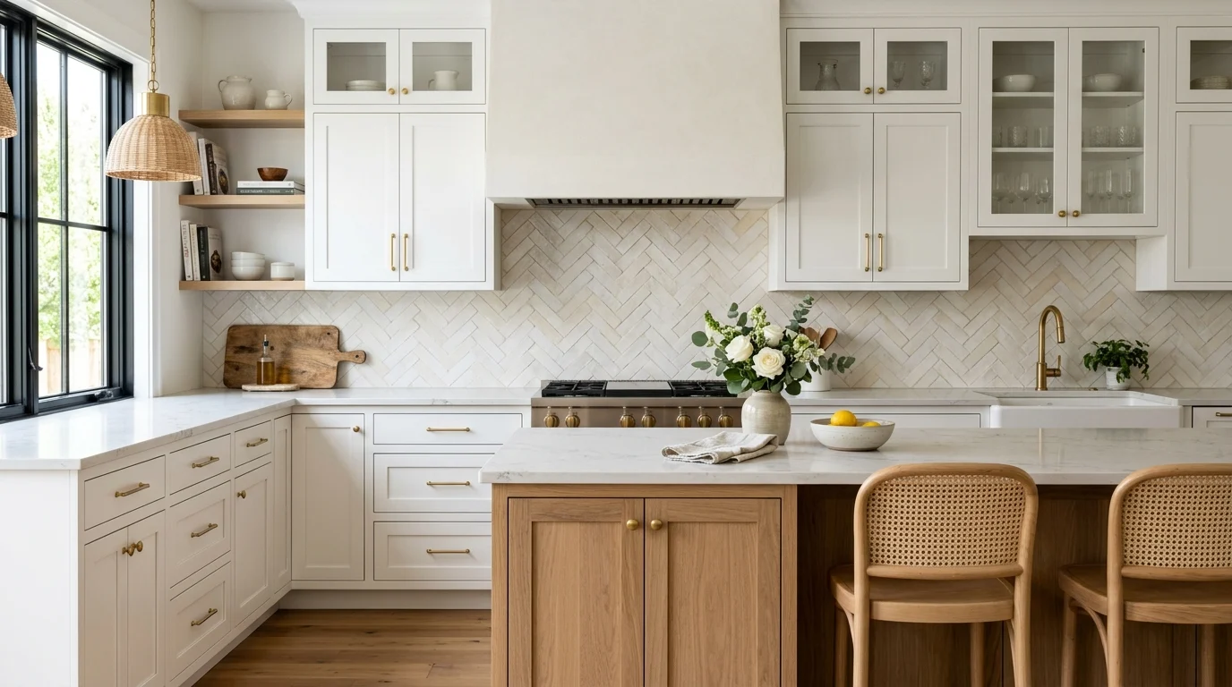 Kitchen Backsplash with White Cabinets: 21 Stunning Ideas for a Modern Home