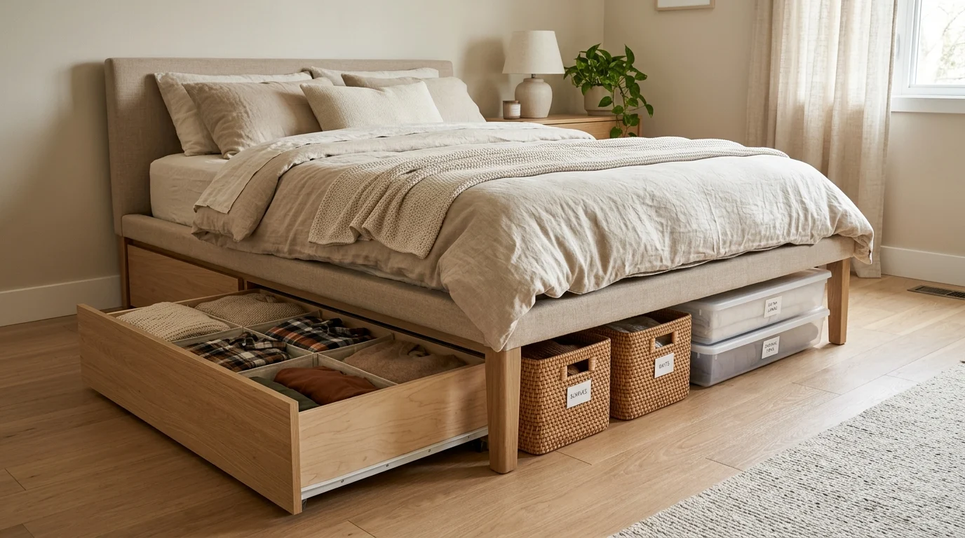 The Ultimate Guide to Under Bed Storage: 28 Creative Ideas to Reclaim Your Space