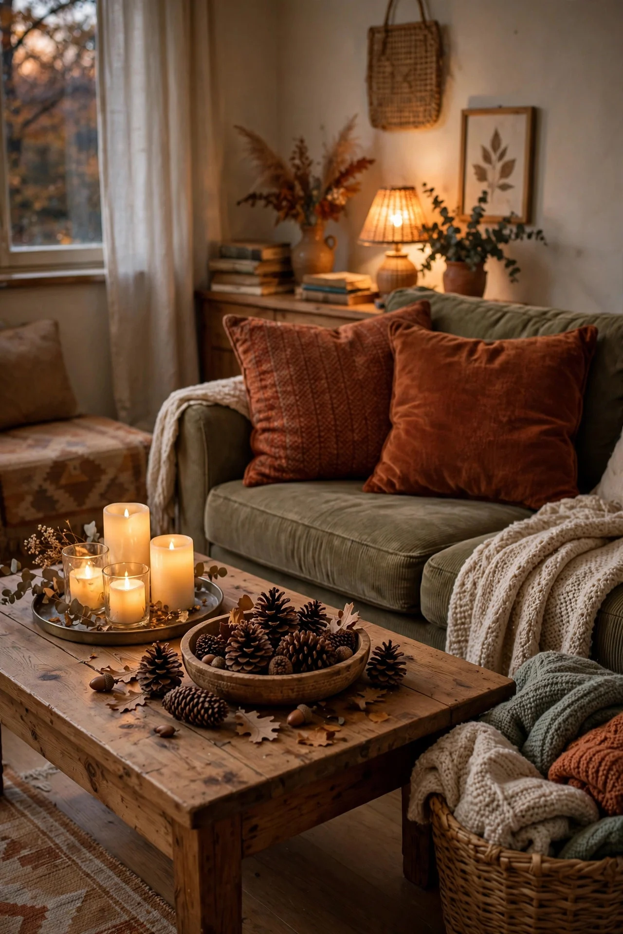 19 Fall Living Room Decor Ideas on a Budget