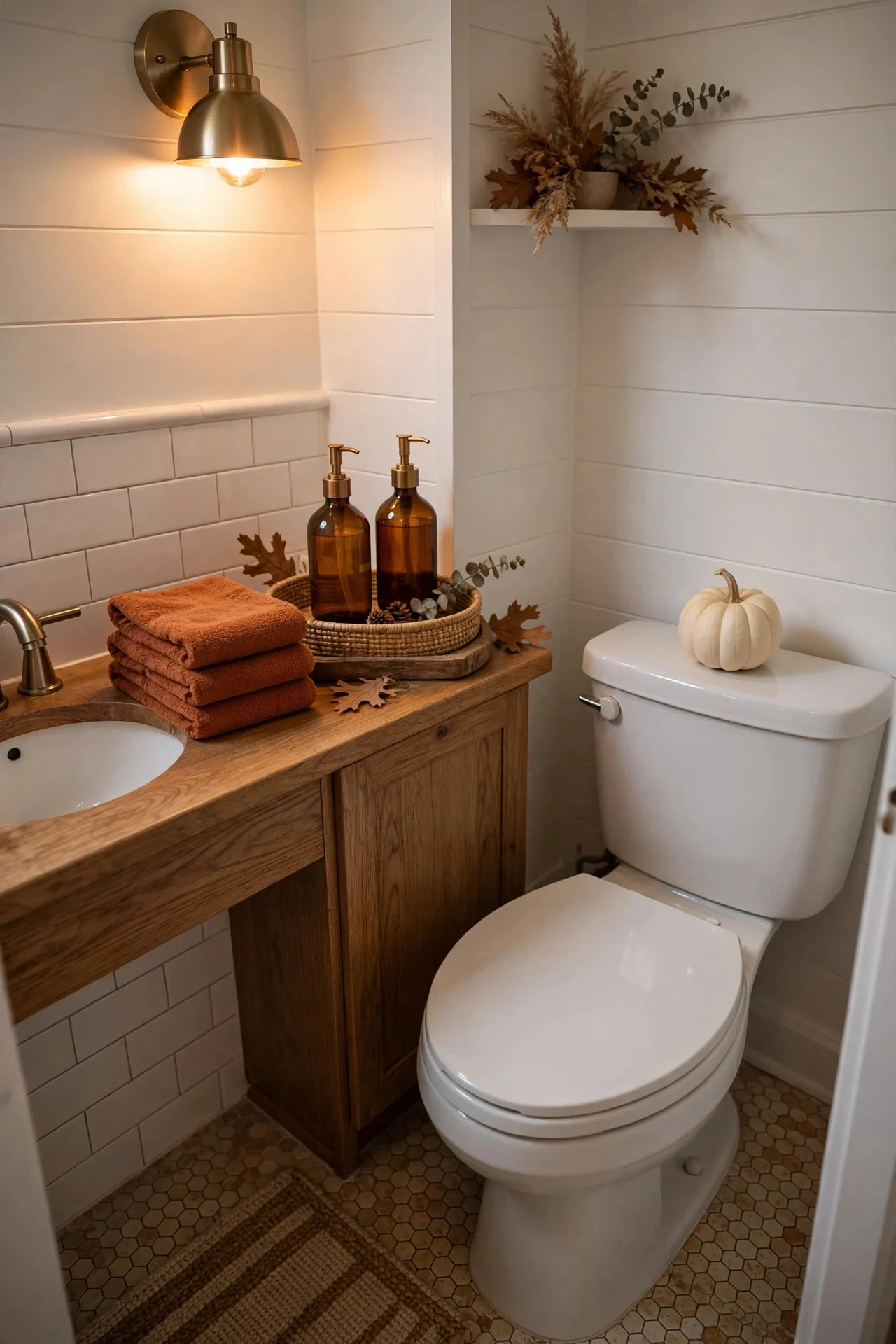 10 Thanksgiving Bathroom Decor Ideas for Holiday Guests