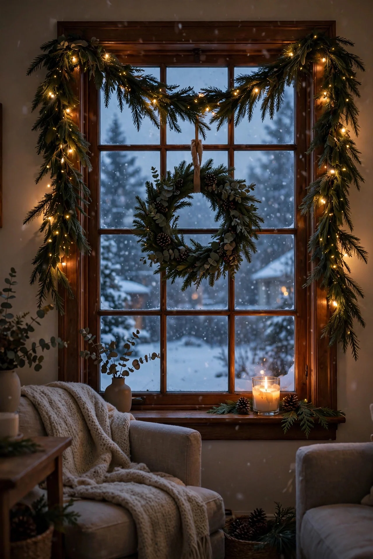 21 Christmas Window Decor Ideas