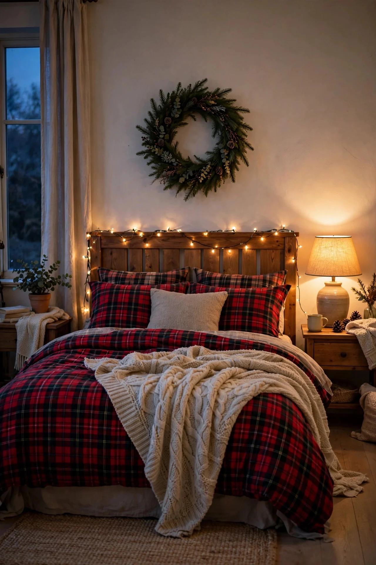 17 Cozy Christmas Bedroom Decor Ideas