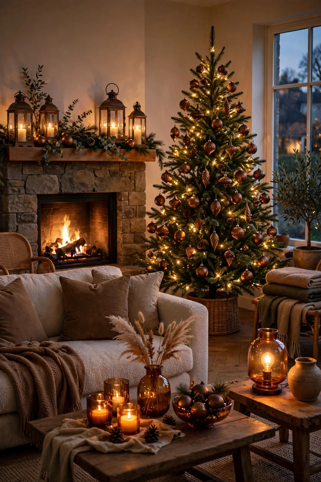 12 Bronze Christmas Decor Ideas for a Warm Glow