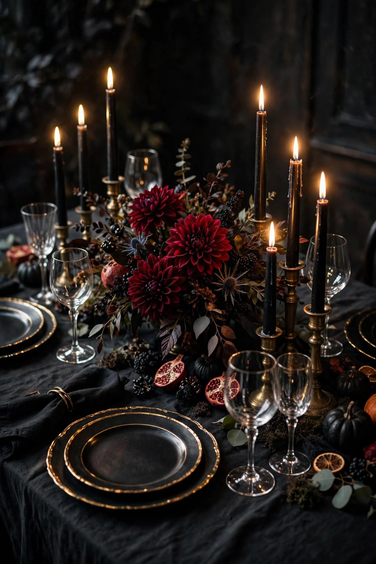 19 Halloween Table Decor Ideas for a Haunted Dinner Party